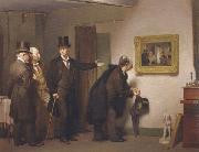 Sir William Orpen The Valuers painting